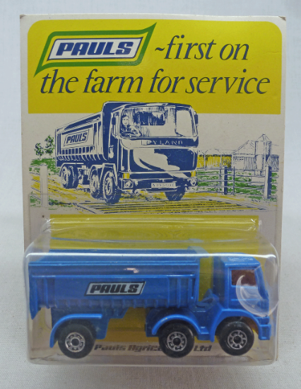 Picture of Matchbox Superfast MB30f Artic Truck "PAULS" Yellow Grille Hang Pack