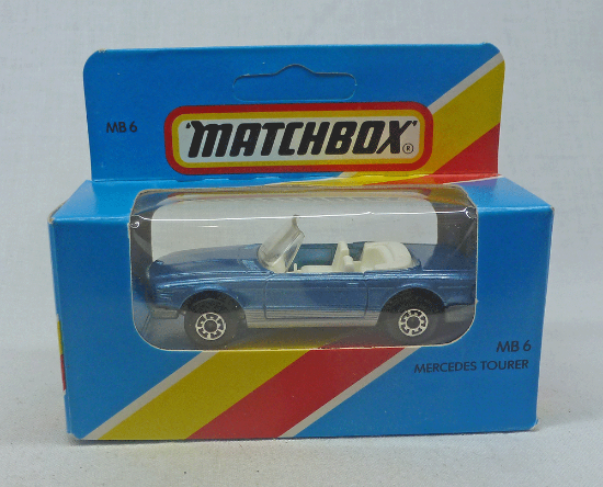 Picture of Lesney Matchbox Blue Box MB6f Mercedes Tourer Blue