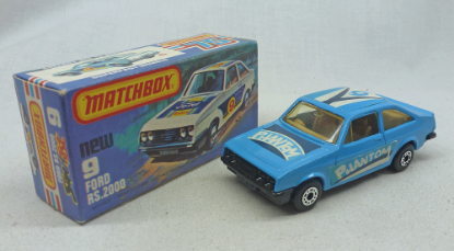 Picture of Matchbox Superfast MB9f Ford Escort RS 2000 BLUE