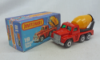 Picture of Matchbox Superfast MB19f Cement Truck with Green Windows & Orange Barrel