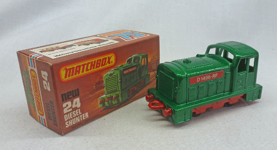 Picture of Matchbox Superfast MB24e Diesel Shunter Green [A]