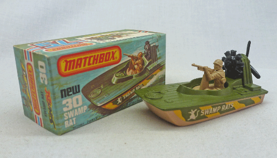 Picture of Matchbox Superfast MB30e Swamp Rat Fawn Base