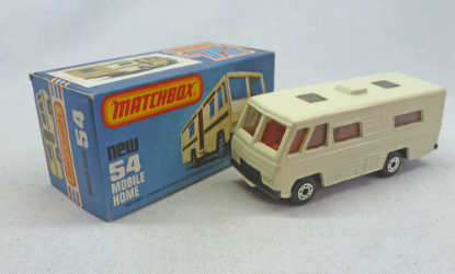 Picture of Matchbox Superfast MB54e Mobile Home Cream with Brown Base