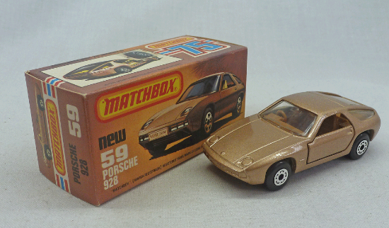 Picture of Matchbox Superfast MB59f Porsche 928 Mid Tan