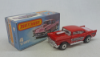 Picture of Matchbox Superfast MB4g 1957 Custom Chevy Red with Unpainted Base