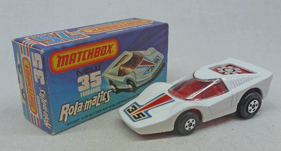 Picture of Matchbox Superfast MB35d Fandango White with 35 Label