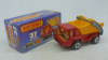 Picture of Matchbox Superfast MB37e Skip Truck Red with Amber Windows