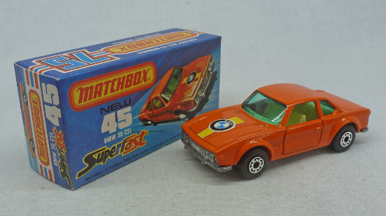 Picture of Matchbox Superfast MB45d BMW 3.0 CSL Orange