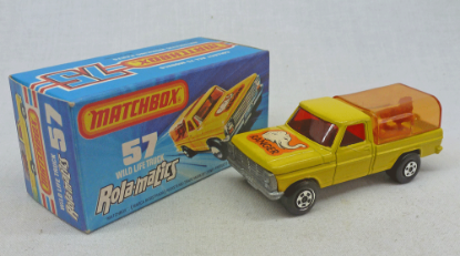 Picture of Matchbox Superfast MB57e Wild Life Truck Yellow with AMBER Canopy