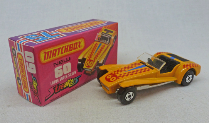 Picture of Matchbox Superfast MB60c Lotus Super Seven Streaker Dark Yellow