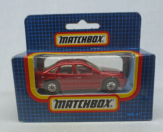 Picture of Matchbox Dark Blue Box MB41 Opel Vectra