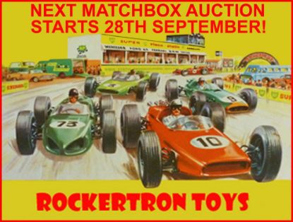 Picture of OUR NEXT MATCHBOX EBAY AUCTION STARTS SEPTEMBER 28TH 2024!