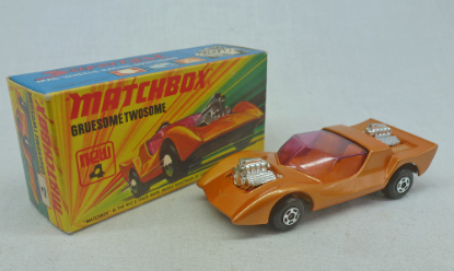 Picture of Matchbox Superfast MB4e Gruesome Twosome OG with Yellow Interior