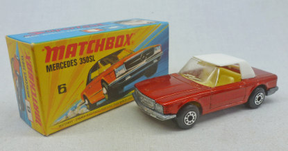 Picture of Matchbox Superfast MB6e Mercedes 350 SL Bronze