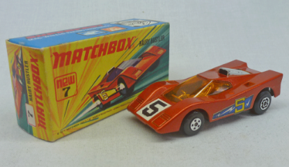 Picture of Matchbox Superfast MB7d Hairy Hustler 5 Labels I1 Box