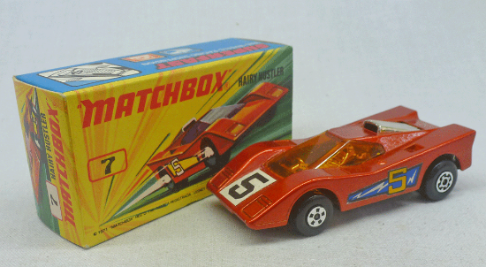 Picture of Matchbox Superfast MB7d Hairy Hustler 5 Labels I2 Box