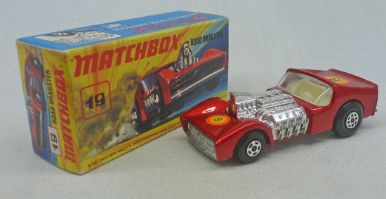 Picture of Matchbox Superfast MB19e Road Dragster METALLIC RED