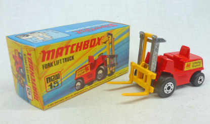 Picture of Matchbox Superfast MB15e Fork Lift Truck Dot Dash Wheels 