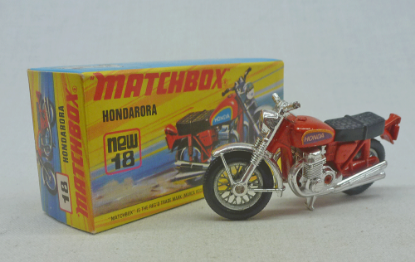 Picture of Matchbox Superfast MB18f Hondarora with Chrome Forks [Type B]