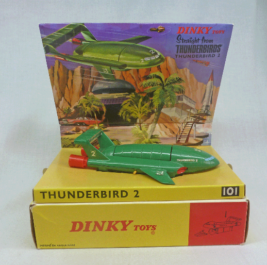 Picture of Dinky Toys 101 Thunderbird 2 Green First Issue