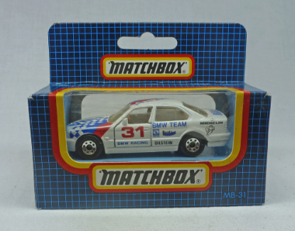 Picture of Matchbox Dark Blue Box MB31 BMW Series 5 White