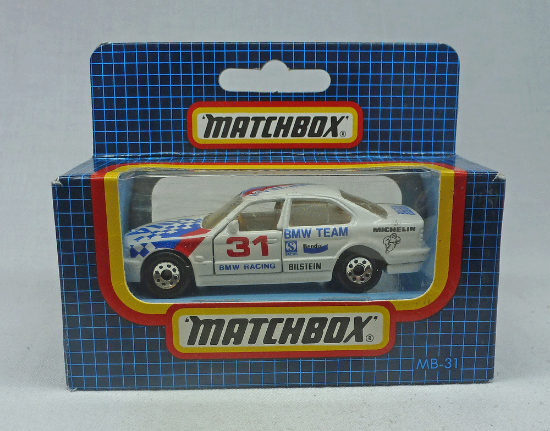 Picture of Matchbox Dark Blue Box MB31 BMW Series 5 White