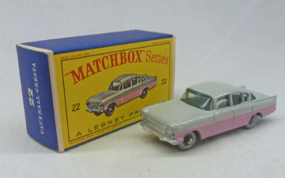 Picture of MATCHBOX MB22 VAUXHALL CRESTA PINK/GREY