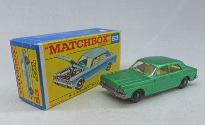 Picture of MATCHBOX MB53 FORD ZODIAC GREEN WITH BPW