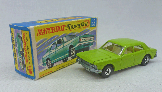 Picture of MATCHBOX SUPERFAST MB53 FORD ZODIAC LIME GREEN