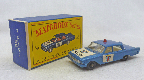 Picture of Matchbox Toys MB55b Ford Fairlane Police Car