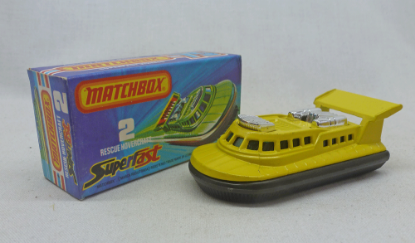 Picture of Matchbox Superfast MB2 PRE PRODUCTION Rescue Hovercraft YELLOW