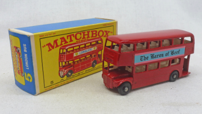 Picture of Matchbox Toys MB5d Routemaster Bus "Baron of Beef"