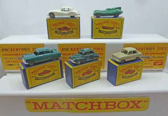 Picture of MOKO LESNEY MATCHBOX EARLY ISSUE CARS