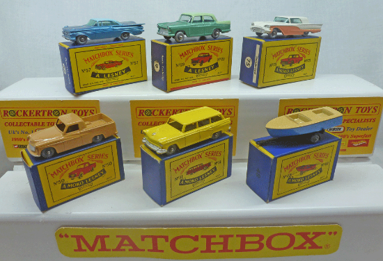 Picture of MOKO LESNEY MATCHBOX EARLY ISSUE CARS