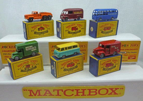 Picture of MOKO LESNEY MATCHBOX EARLY ISSUE COMMERCIAL VEHICLES 