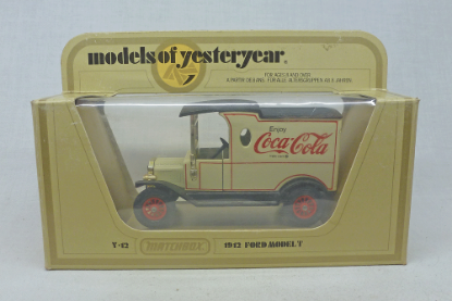 Picture of Matchbox Models of Yesteryear Y-12c Ford Model T Van Coca-Cola