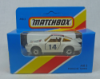 Picture of Matchbox Blue Box MB3 Porsche Turbo White with Tan Interior