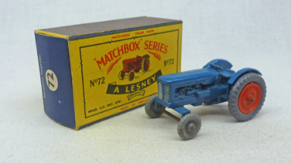 Picture of MATCHBOX MB72 FORDSON TRACTOR WITH C TYPE BOX