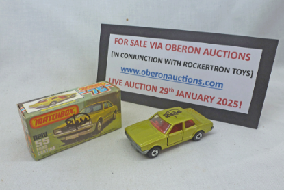 Picture of Matchbox Superfast MB55 Ford Cortina Signed by the Designer