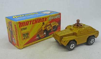 Picture of Matchbox Superfast MB28e Stoat Gold i Box