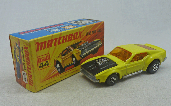 Picture of Matchbox Superfast MB44d Boss Mustang Lemon