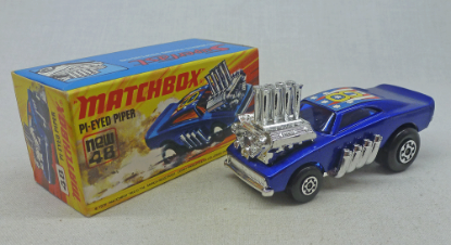 Picture of Matchbox Superfast MB48d Pi Eyed Piper with BLUE Windows