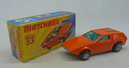 Picture of Matchbox Superfast MB53d Tanzara with GREEN Windows