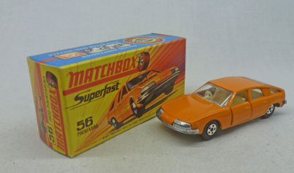 Picture of Matchbox Superfast MB56c BMC 1800 Pininfarina Orange Narrow Wheels H Box