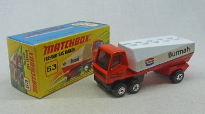 Picture of Matchbox Superfast MB63d Freeway Tanker "Burmah" i Box