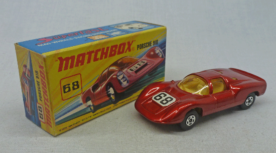 Picture of Matchbox Superfast MB68C Racing Porsche 910 WW i Box