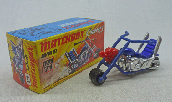 Picture of Matchbox Superfast MB71d Jumbo Jet Chopper Bike