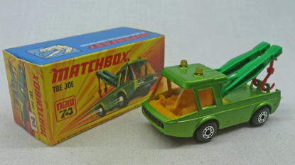 Picture of Matchbox Superfast MB74c Toe Joe Mid Green 5A Wheels