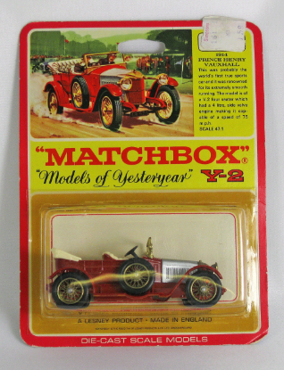 Picture of MATCHBOX YESTERYEAR HTF BLISTER PACK EDITION