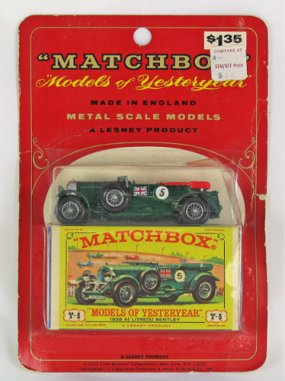 Picture of MATCHBOX YESTERYEAR HTF BLISTER PACK EDITION